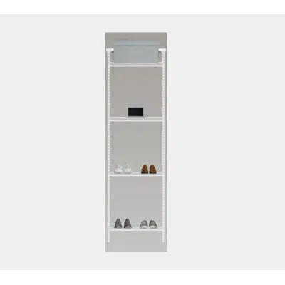 Image for Elfa Pantry or Linen- Adjustable Stack of Wire Shelves