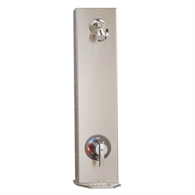 HydroPanel II shower system with Biltmore 900 pressure balancing valve - HydroPanel II 450-900