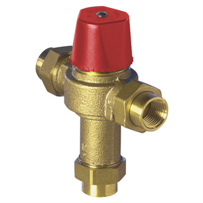 HydroGuard Lead Free* series LFLM490 thermostatic tempering valves for hot water heater installations - LFLM490