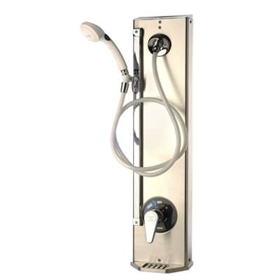 Image pour HydroPanel II shower system with HydroGuard T/P series e700 combination valve - HydroPanel II 450-e700
