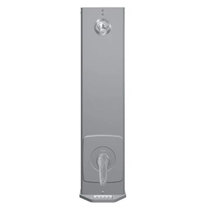 HydroPanel II shower system with HydroGuard e420 thermostatic valve - HydroPanel II 450-e420E