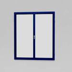 aluminum window - small opening hinge ≤2.3m2