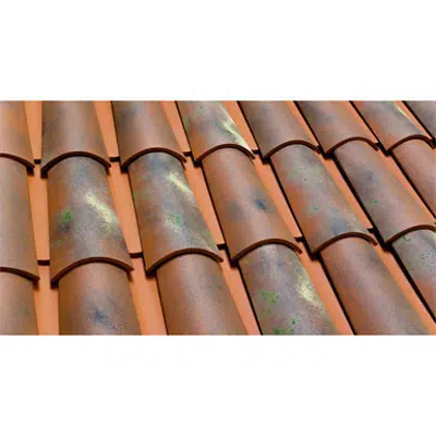 Image for Barrel Roof Tile 40x15 Añeja