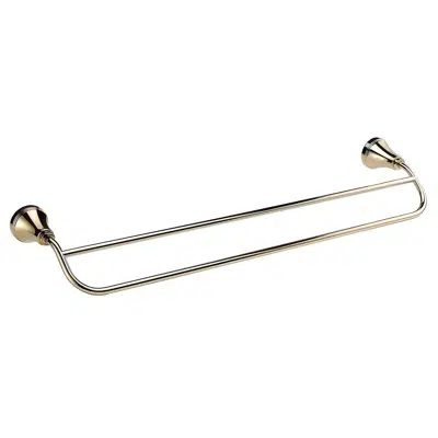 Image for Kado Era Double Towel Rail 600mm Brass Gold