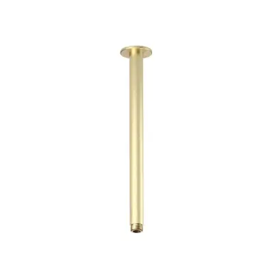 billede til Faucet Strommen Vara Ceiling Shower Arm 300mm Brushed Admiralty Brass