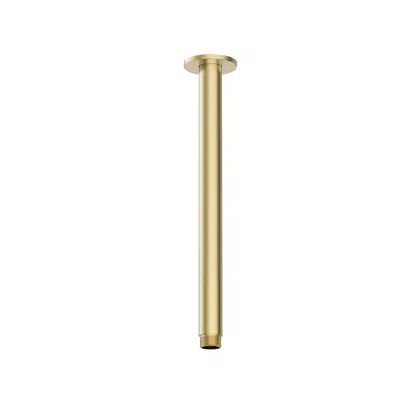 imagen para Mizu Drift Ceiling Shower Arm Only 300mm Brushed Brass