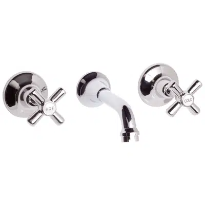 Image pour Posh Bristol Bath Set Chrome