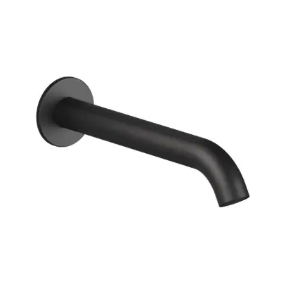 billede til Faucet Strommen Vara Wall Bath Outlet 200mm Matte Black Lead Free