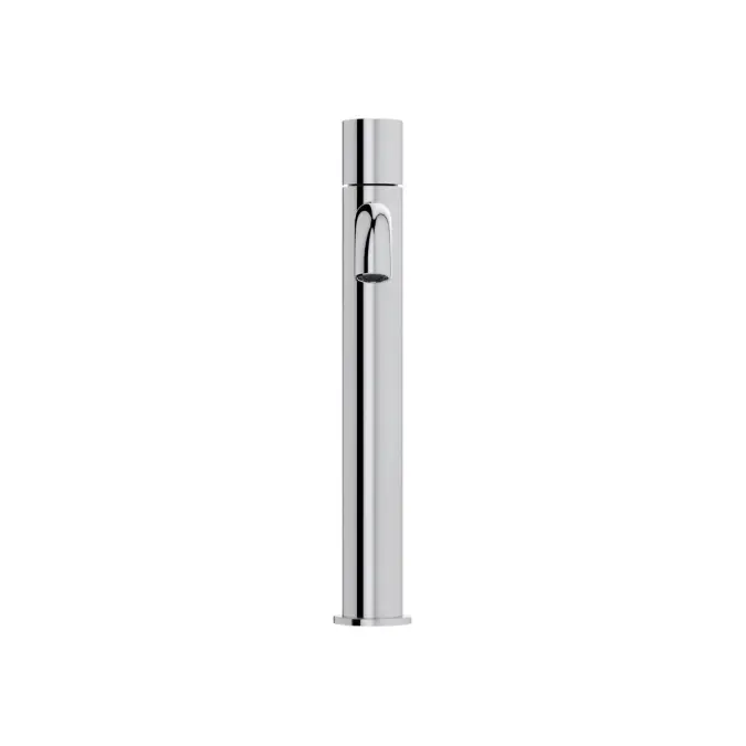 Mizu Drift Dial Extended Height Basin Mixer Curved Spout Chrome (6 Star) Lead Free