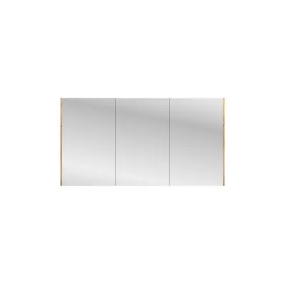 Image pour Kado Arc Shaving Cabinet 1500W X 800H X 130D 3 Door - Solid Timber Sides