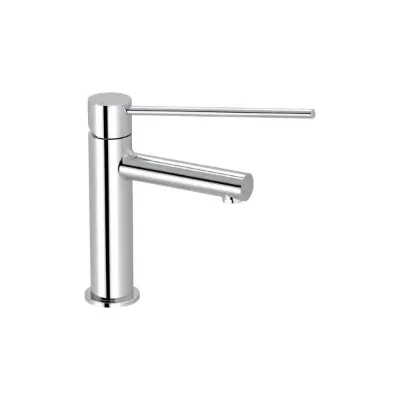 billede til Mizu Drift Basin Mixer Straight Spout with Extended Lever Tap Chrome (6 Star) Lead Free