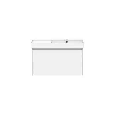 billede til Roca Ona Vanity All Drawer Single Right Hand Bowl 800mm Matte White