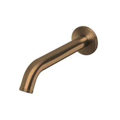 Image for Milli Etch Wall Basin / Bath Outlet 200mm Brushed Bronze (6 Star) Lead Free