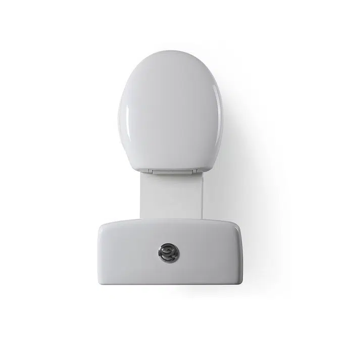 Posh Solus Square Link Toilet Suite S Trap with Soft Close Seat White/ Chrome (4 Star)