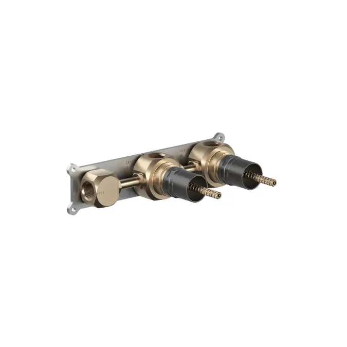 Faucet Strommen Vara Fin Wall Top Assembly Kit Armada Bronze Lead Free