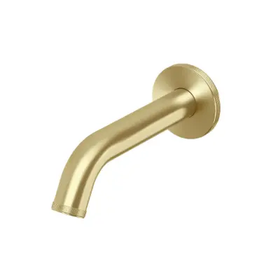 Image for Milli Etch Wall Basin / Bath Outlet 160mm Brushed Gold (6 Star) Lead Free