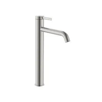 billede til Roca Ona Extended Basin Mixer Tap Brushed Nickel (6 Star) Lead Free