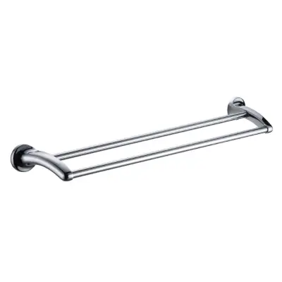 billede til Base Double Towel Rail 800mm Chrome