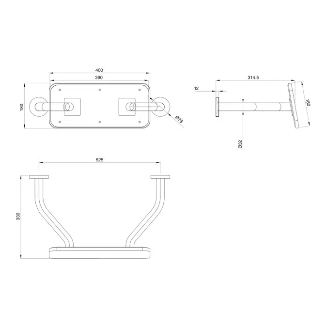 Wolfen 800 Close Coupled Back to Wall Rimless Toilet Suite with Single Flap Seat White with Backrest (4 Star)