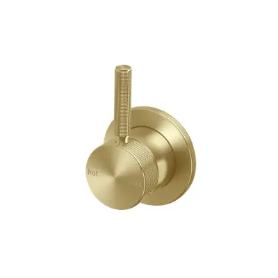Image for Milli Etch Shower Mixer Kit Brushed Gold Lead Free