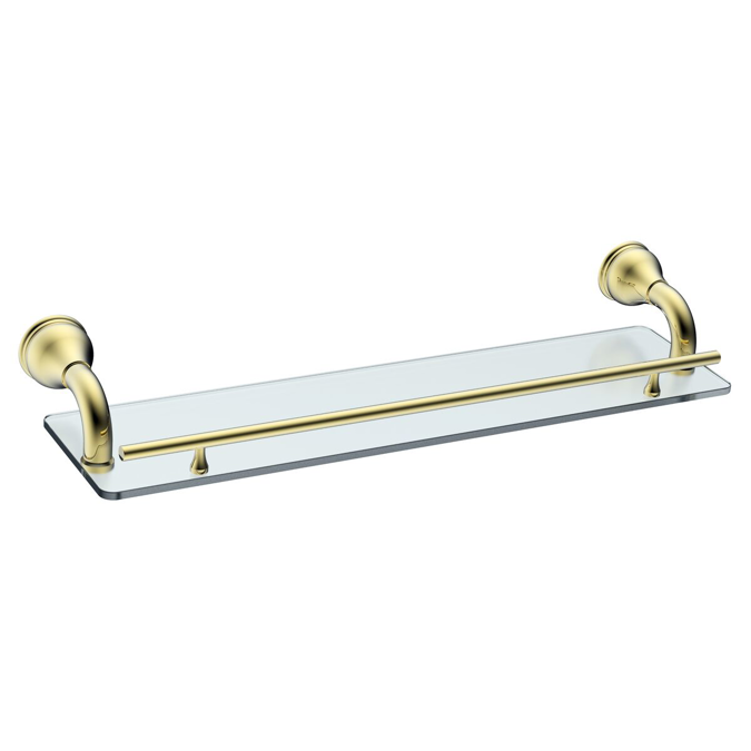 Objetos BIM ¡Descarga gratis! Milli Monument Edit Shower Shelf Brass