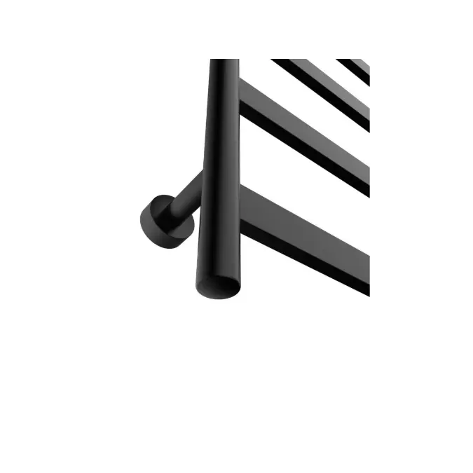 Mizu Stream Heated Towel Rail 600 x 450mm Matte Black
