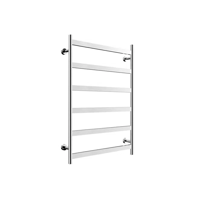 BIM objects - Free download! Mizu Stream Heated Towel Rail 800 x 1050mm ...