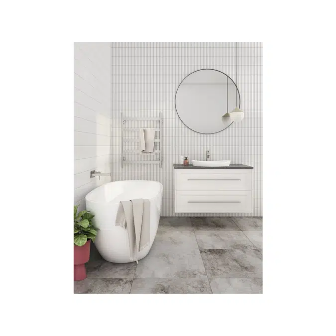 Kado Lux Petite Freestanding Bath 1500mm White