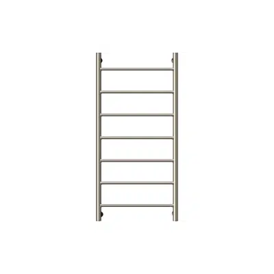 Immagine per Milli Mood Edit Heated Towel Rail 500 x 1100mm Brushed Nickel