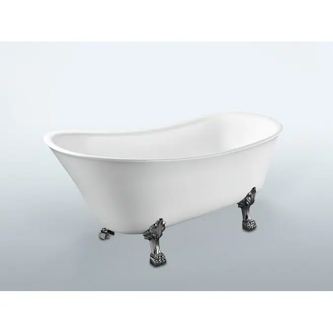 BIM objects Free download! Kado Era Freestanding Bath 1700mm White