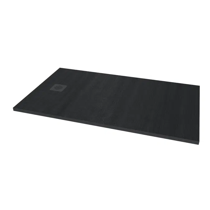 Roca Cyprus Stonex Shower Floor 900mm x 1500mm Pizarra with Matching Waste
