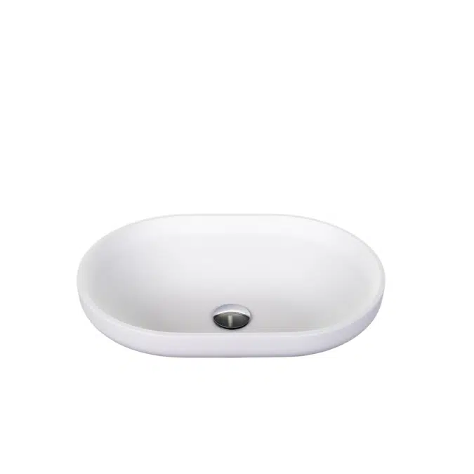 BIM objects - Free download! Venice 500 Semi Inset Basin Solid Surface ...