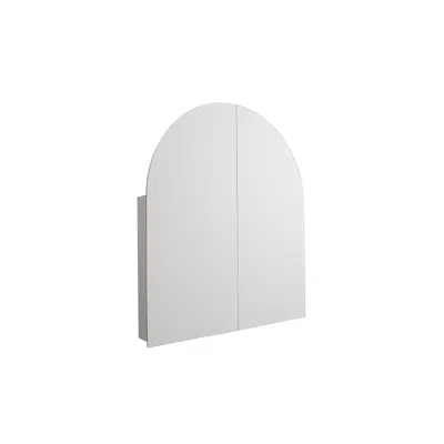 изображение для Kado Neue Arch 900 x 1050mm 2 Door Mirrored Shave Cabinet