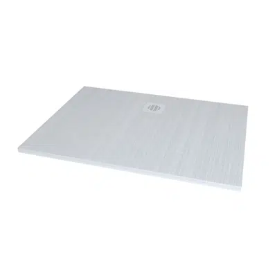 Image pour Roca Cyprus Stonex Shower Floor 1200mm x 900mm Blanco with Matching Waste