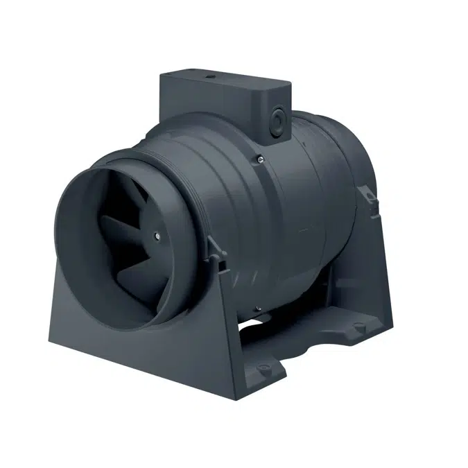 Kado Lux HiFlow Inline Exhaust System Round Matte White