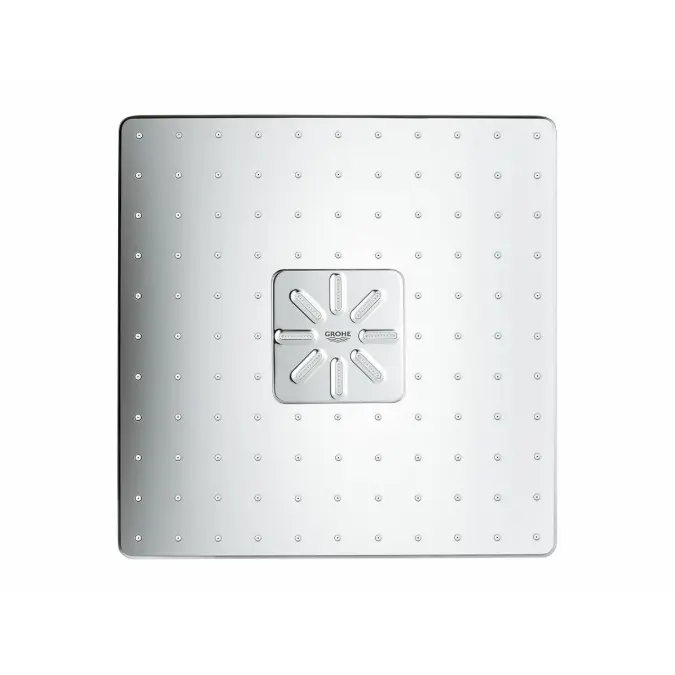 GROHE Rainshower SmartActive Ceiling Shower Square Chrome (3 Star)