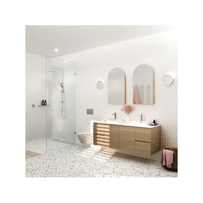 Mizu Drift Metal Shelf Chrome