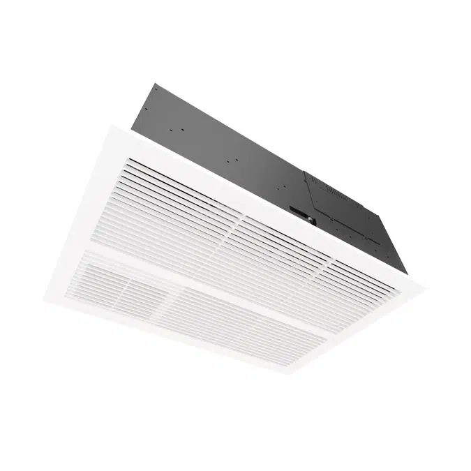 Kado Lux 2 in 1 Fan Heater & Exhaust White
