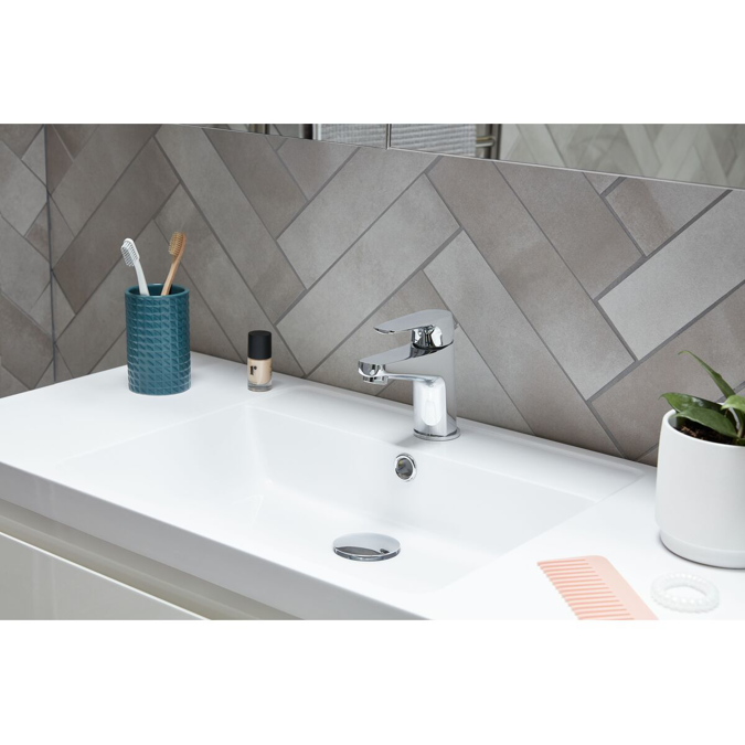 Objetos BIM - ¡Descarga gratis! Posh Solus MK2 Basin Mixer Tap Chrome ...