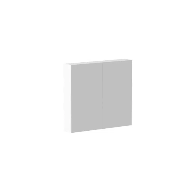Posh Domaine 900mm x 800mm Shaving Cabinet Standard 2 Door