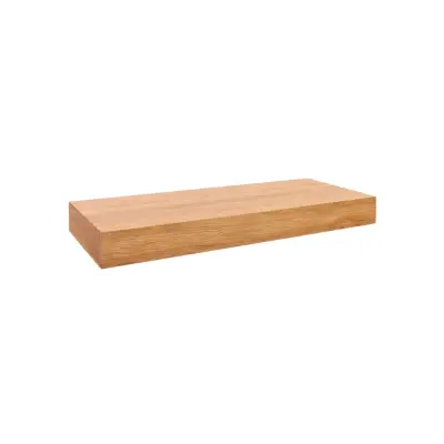 Image pour Kado Arc Basin Shelf 1200mm x 500mm American Solid Oak