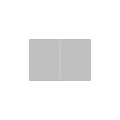 kuva kohteelle Posh Domaine 1200mm x 800mm Shaving Cabinet Standard 2 Door