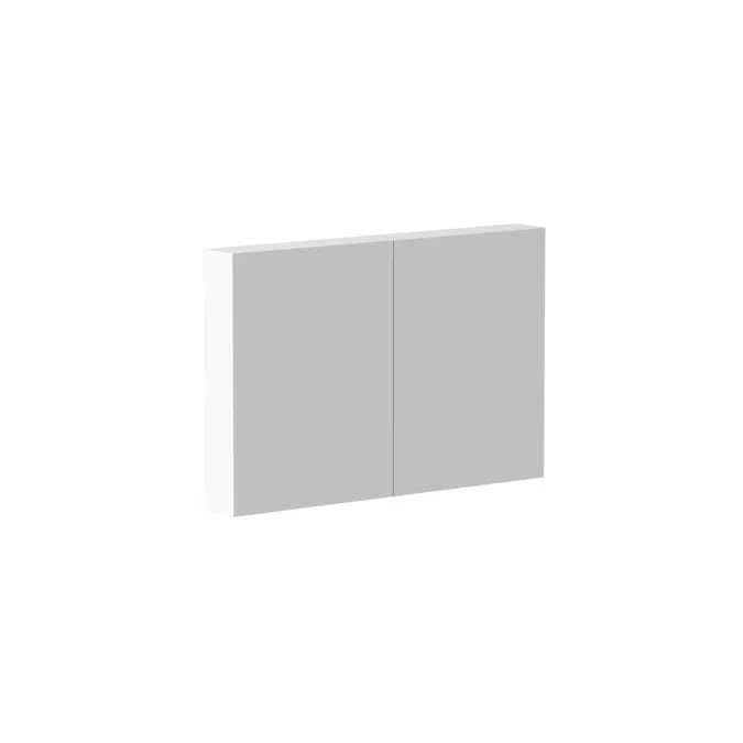 Posh Domaine 1200mm x 800mm Shaving Cabinet Standard 2 Door