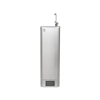 Image for Wolfen Foot Sensor Activated Drinking Fountain with Glass Filler 19 litres per hour Non filtered Stainless Steel