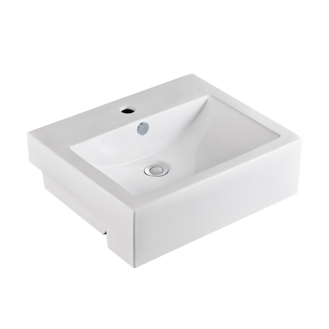 BIM objects - Free download! Posh Solus Semi Recessed Basin (New) 520 x ...