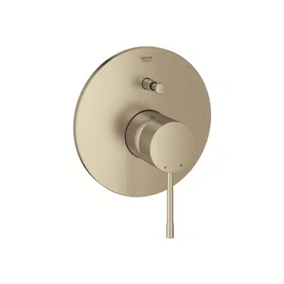 Image for GROHE Essence New Shower / Bath Mixer Tap with Diverter Brushed Nickel (V2)