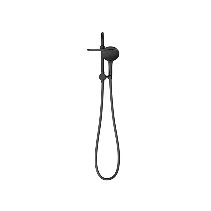 Posh Domaine Short Twin Shower Matte Black (3 Star)