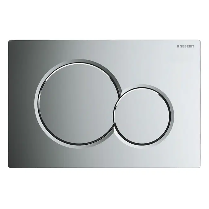 Geberit Sigma 01 Dual Flush Access Plate ABS Bright Chrome