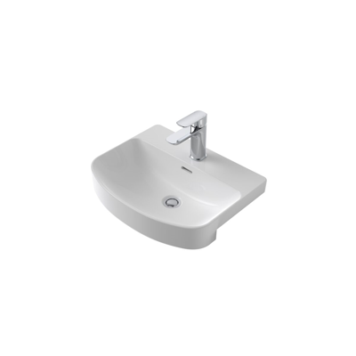 Image for Caroma Forma Semi Recess Basin 1 Taphole with Overflow