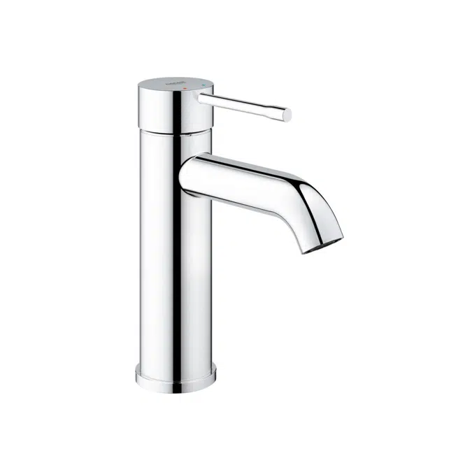 GROHE Essence New Basin Mixer Curved Chrome (6 Star)